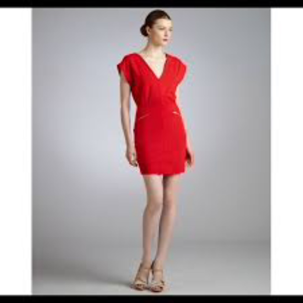 French Connection Dress, Red